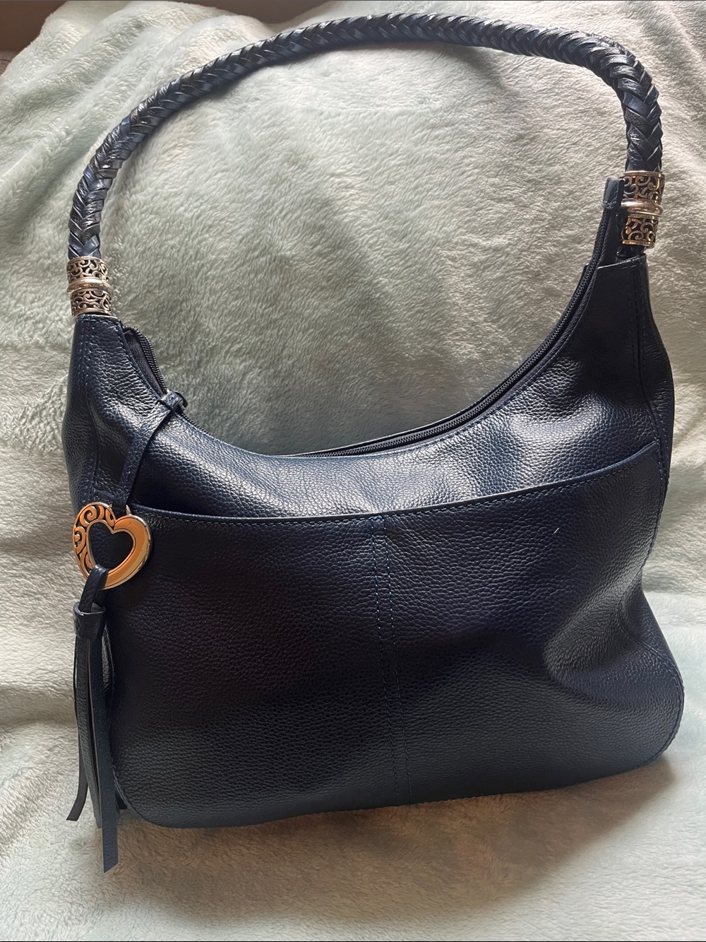 Brighton Barbados Hobo Navy Exc